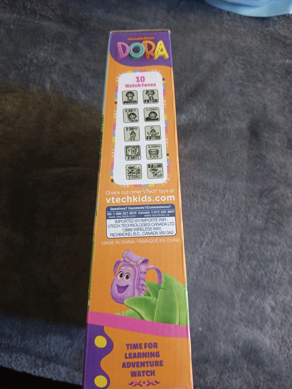 Dora Time for Learning Adventure Watch - Pink/Yellow